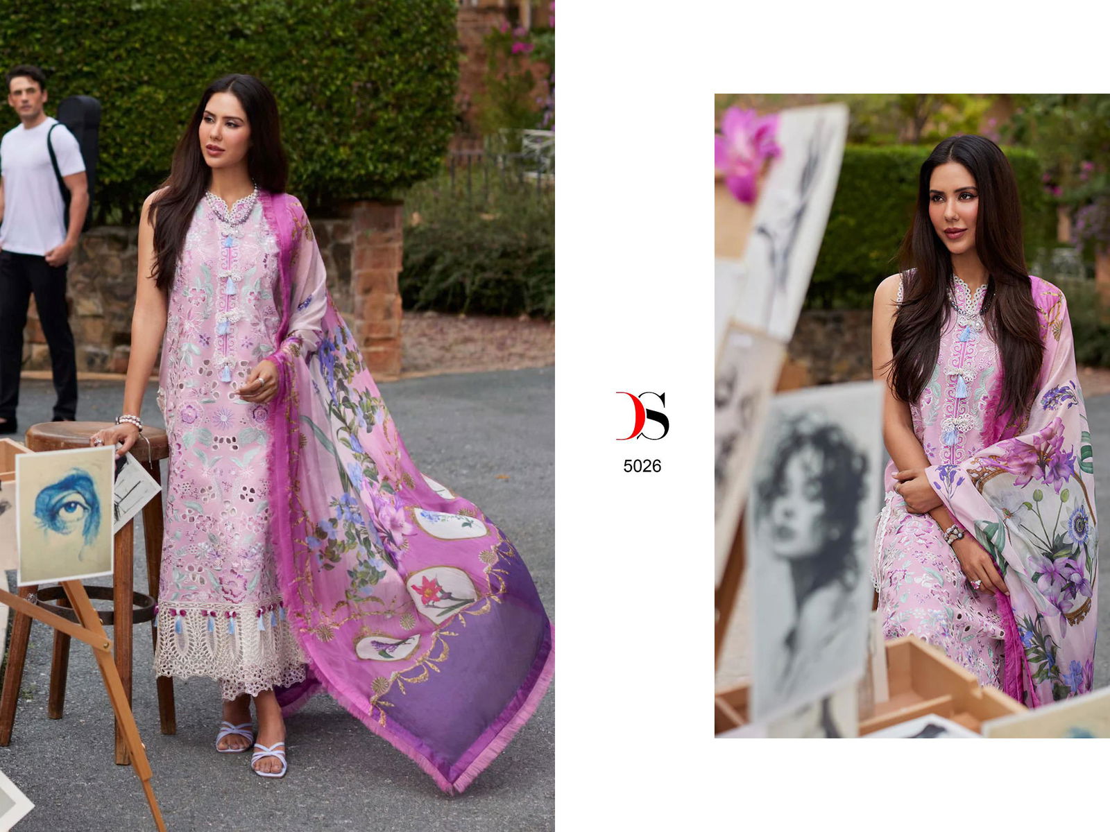 Mush Q By Deepsy Heavy Embroidery Cotton Pakistani Suit Wholesale Clothing Suppliers In India

